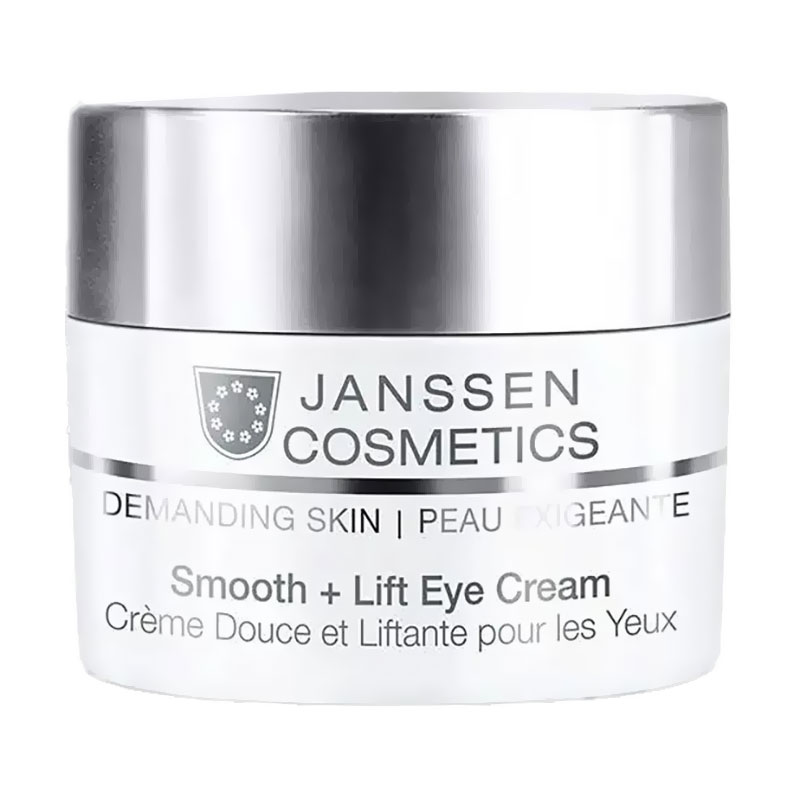 Розгладжувальний крем-ліфтинг для шкіри навколо очей Janssen Cosmetics Demanding Skin Smooth + Lift Eye Cream, 15 мл